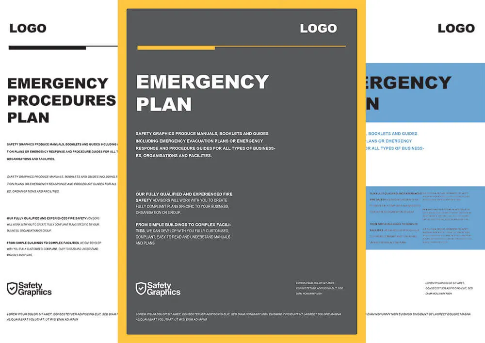 Emergency response plan documentation